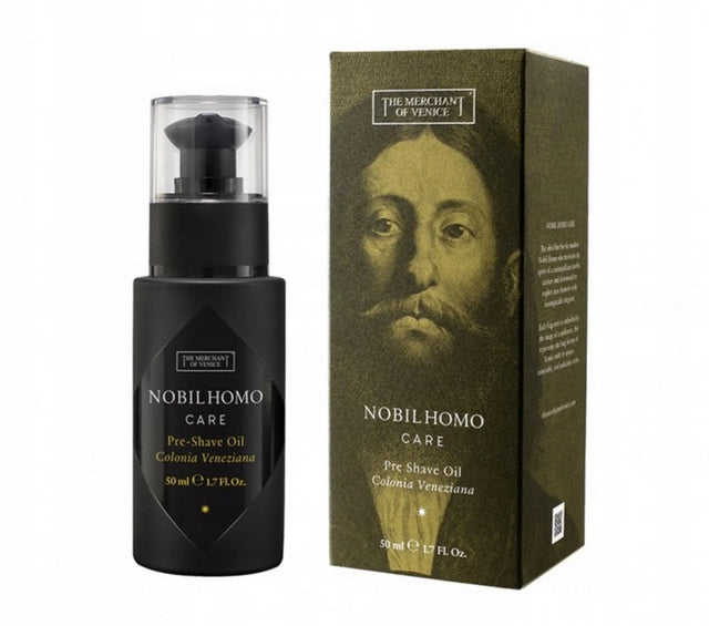 The Merchant Of Venice, Nobil Homo Care, Olive Oil, Hydrating & Softening, Pre-Shaving Oil, 50 ml  The Merchant Of Venice - Nutra Best Bulgaria