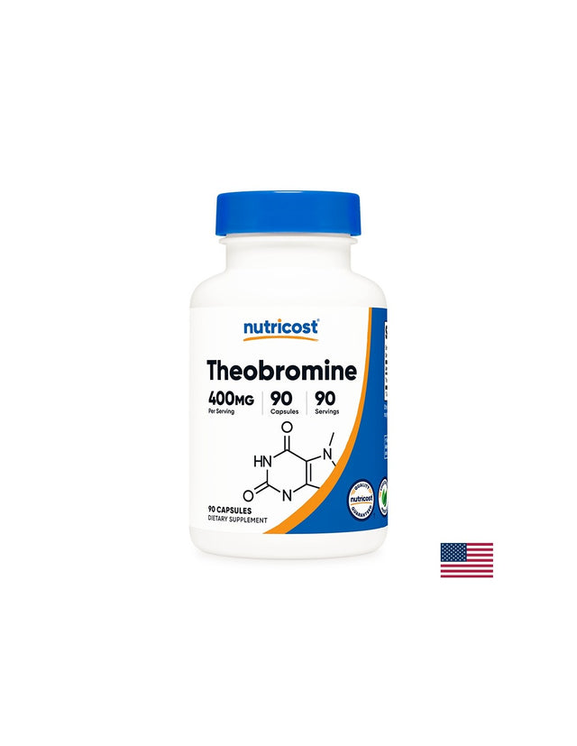 Сърдечносъдова и дихателна система - Теобромин (Theobromine), 400 mg x 90 капсули Nutricost  Nutricost - Nutra Best Bulgaria
