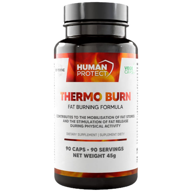 Thermo Burn | with Synephrine & N-Acetyl L-Tyrosine - 90 капсули  Human Protect - Nutra Best Bulgaria