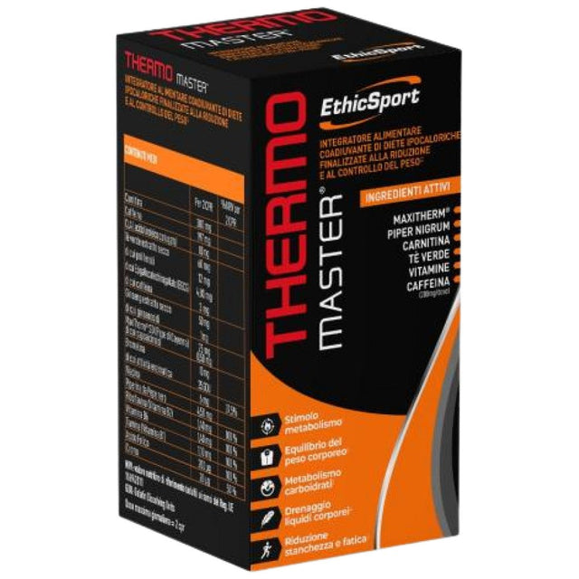 Thermo Master | Thermogenic Fat Burner - 50 Таблетки  EthicSport - Nutra Best Bulgaria