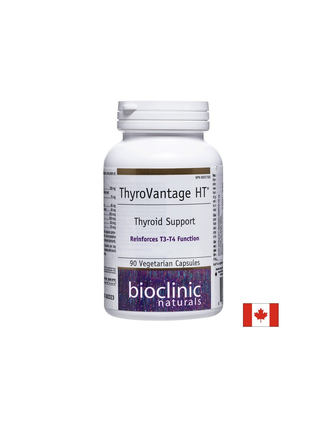 ThyroVantage HT™ Thyroid Support/ Тироидна подкрепа х 90 капсули Natural Factors  Natural Factors - Nutra Best Bulgaria