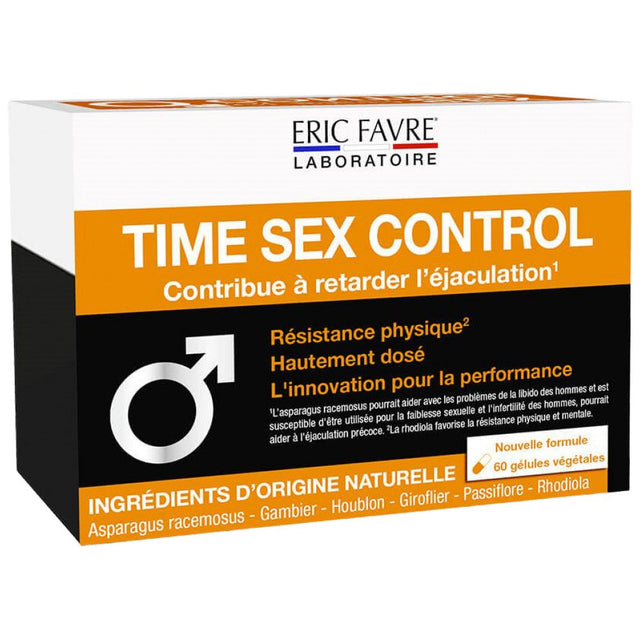 Time Sex Control - 60 капсули  Eric Favre - Nutra Best Bulgaria