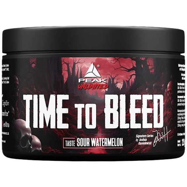 Time To Bleed | with Cognizin and Zynamite 225 грама  PEAK - Nutra Best Bulgaria