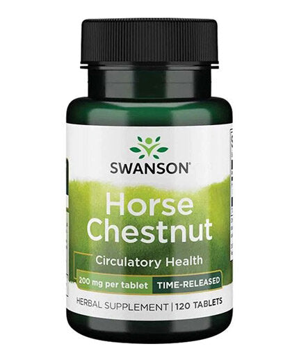 Timed-Release Horse Chestnut 22% Aescin - 120 Таблетки  Swanson - Nutra Best Bulgaria