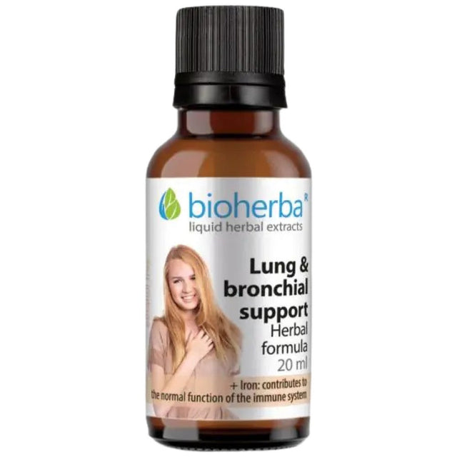Tincture Broncho - 20 мл  Bioherba - Nutra Best Bulgaria