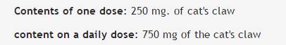 Tincture Cat's Claw - 50 мл  Bioherba - Nutra Best Bulgaria
