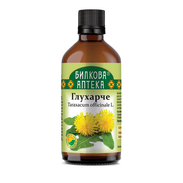 Tincture Dandelion Root - 100 мл  Bioherba - Nutra Best Bulgaria