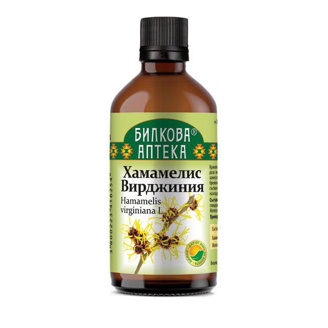 Tincture Hamamelis Virginia - 100 мл  Bioherba - Nutra Best Bulgaria