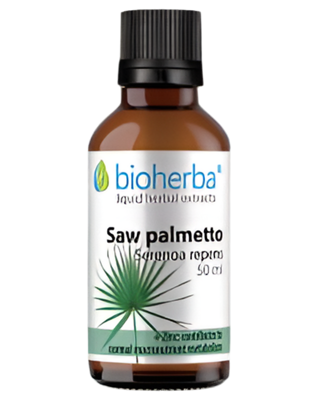 Tincture Saw Palmetto - 50 мл  Bioherba - Nutra Best Bulgaria