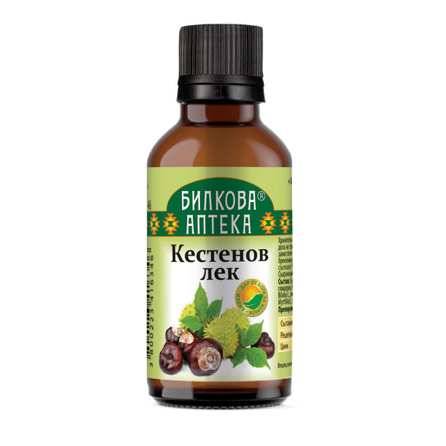 Tincture Wild Chestnut - 50 мл  Bioherba - Nutra Best Bulgaria