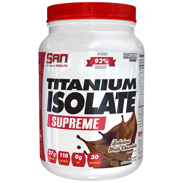Titanium Isolate Supreme - 908 грама  SAN - Nutra Best Bulgaria
