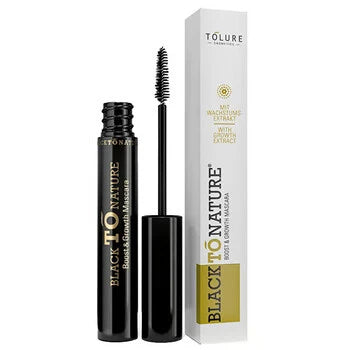 Tolure Cosmetics - Black To Nature Boost & Growth Mascara - Řasenka pro růst řas 8