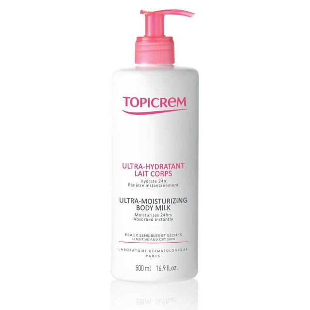 Topicrem - Ultra-Moisturizing Body Milk - Moisturizing body lotion - 500ml - Feel You