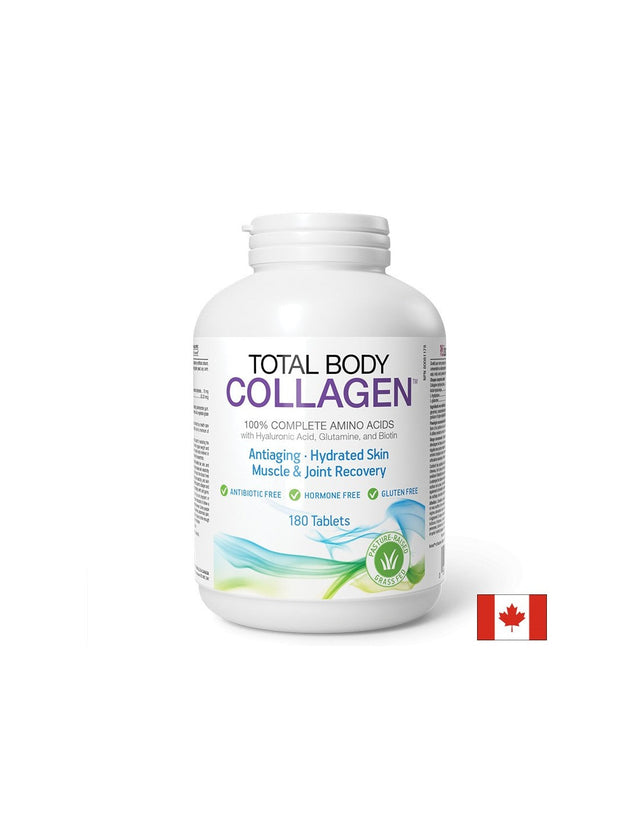 Total Body Collagen Tabs - 180 Таблетки  Natural Factors - Nutra Best Bulgaria