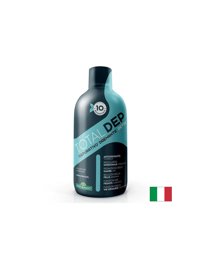 Total Dep – Детоксикация, отделителна система и отводняване, 500 ml  Naturando - Nutra Best Bulgaria
