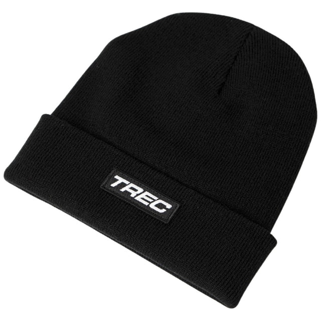 Trec Winter Cap 126 | Black - White Logo  Trec Nutrition - Nutra Best Bulgaria