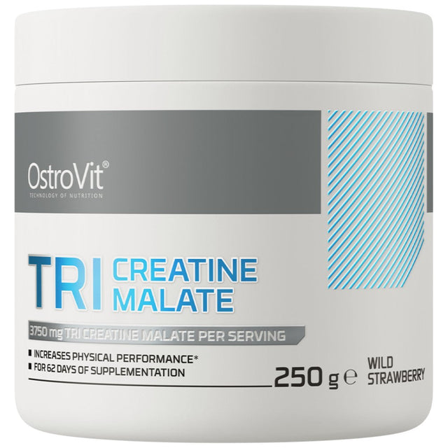 Tri Creatine Malate Powder - 250 грама  OstroVit - Nutra Best Bulgaria