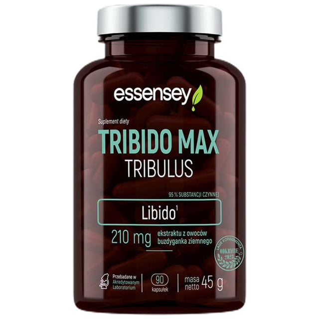Tribido Max Tribulus 210 mg - 90 капсули  ESSENSEY - Nutra Best Bulgaria