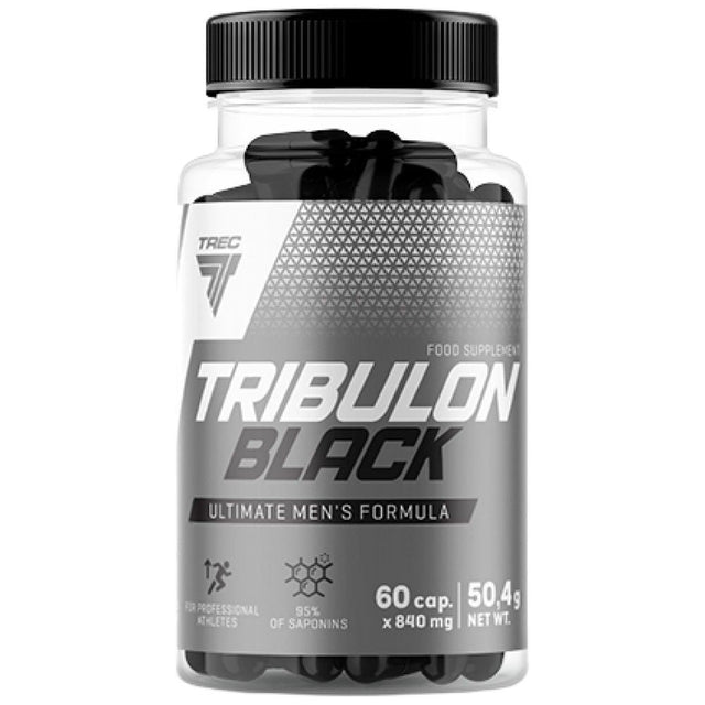 Tribulon Black - Tribulus Terrestris 95% | Ultimate Men's Formula - 120 капсули  Trec Nutrition - Nutra Best Bulgaria