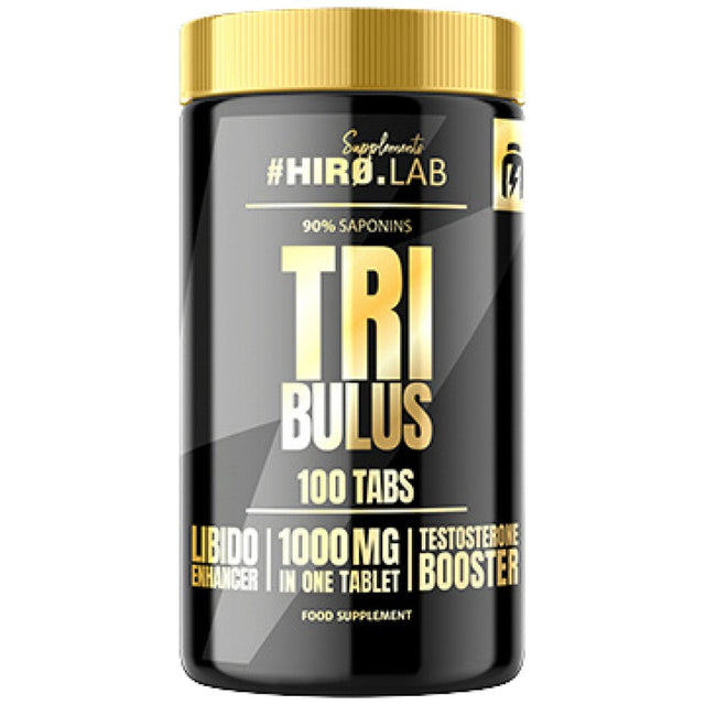 Tribulus 1000 mg | Fruit Extract with 90% Saponins - 100 Таблетки  Hero.Lab - Nutra Best Bulgaria