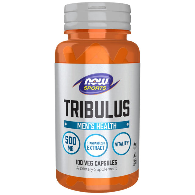 Tribulus 500 mg - 100 капсули  NOW Foods - Nutra Best Bulgaria