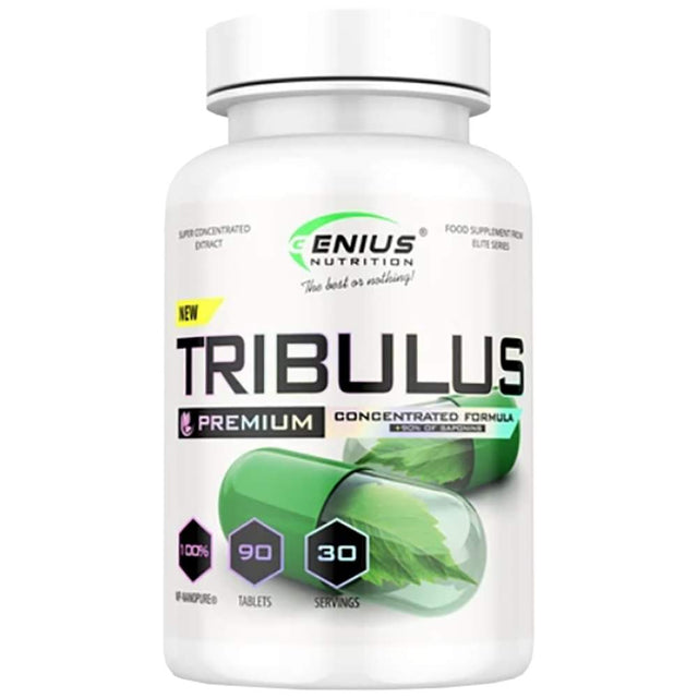 Tribulus - 90 Таблетки  Genius Nutrition - Nutra Best Bulgaria