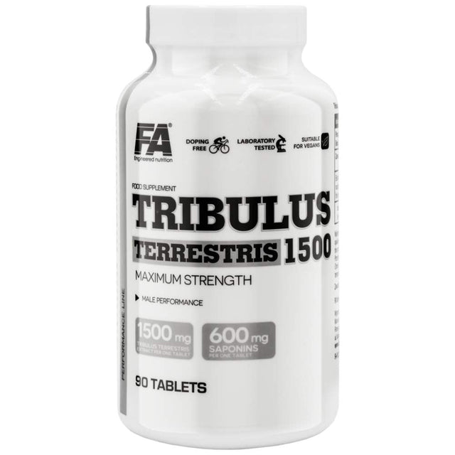 Tribulus Terrestris 1500 / Maximum Strength 90 Таблетки  FA Nutrition - Nutra Best Bulgaria