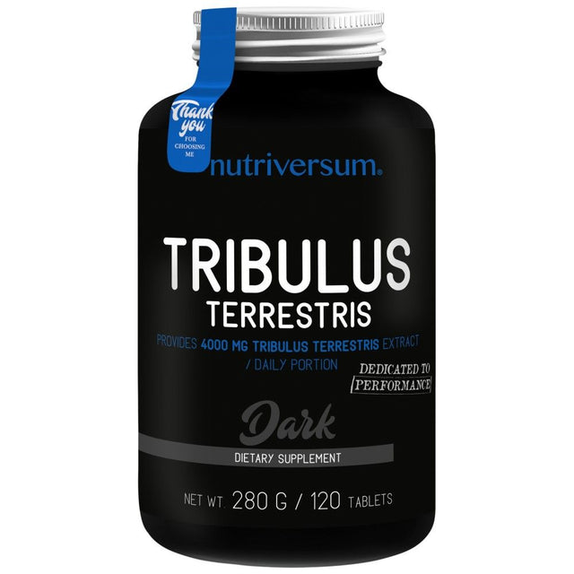 Tribulus Terrestris 2000 mg - 120 Таблетки  Nutriversum - Nutra Best Bulgaria