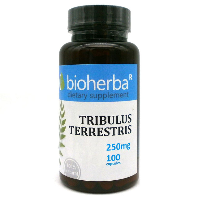 Tribulus Terrestris 250 mg - 100 капсули  Bioherba - Nutra Best Bulgaria