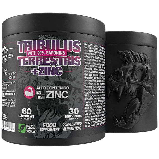 Tribulus Terrestris 750 mg + Zinc 10 mg - 60 капсули  Zoomad Labs - Nutra Best Bulgaria