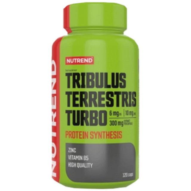 Tribulus Terrestris Turbo 500 mg | 60% Saponins - 120 капсули  Nutrend - Nutra Best Bulgaria