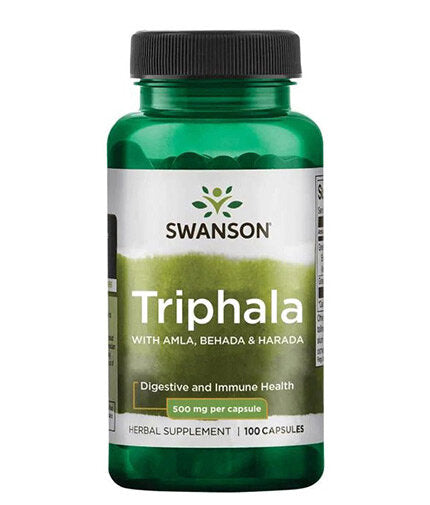 Triphala 500 mg - 100 капсули  Swanson - Nutra Best Bulgaria