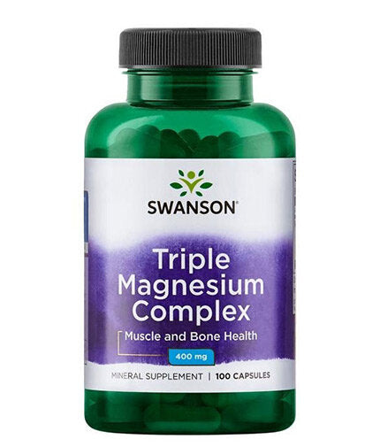 Triple Magnesium Complex 400 mg - 100 капсули  Swanson - Nutra Best Bulgaria