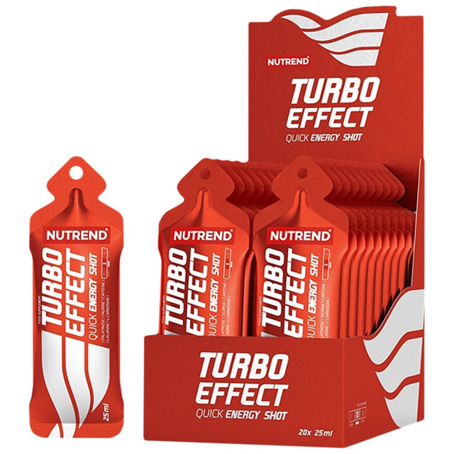 Turbo Effect Shot 20 x 25 мл  Nutrend - Nutra Best Bulgaria