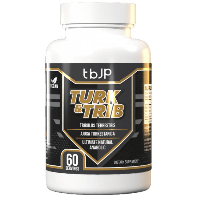 Turk & Trib | with Turkesterone 10% - 120 капсули  Trained by JP - Nutra Best Bulgaria