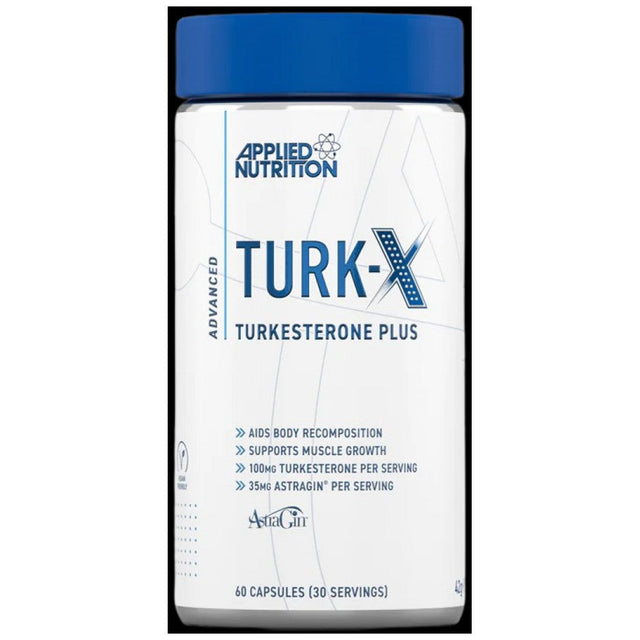Turk-X | Turkesterone 500 mg - 60 капсули  Applied Nutrition - Nutra Best Bulgaria