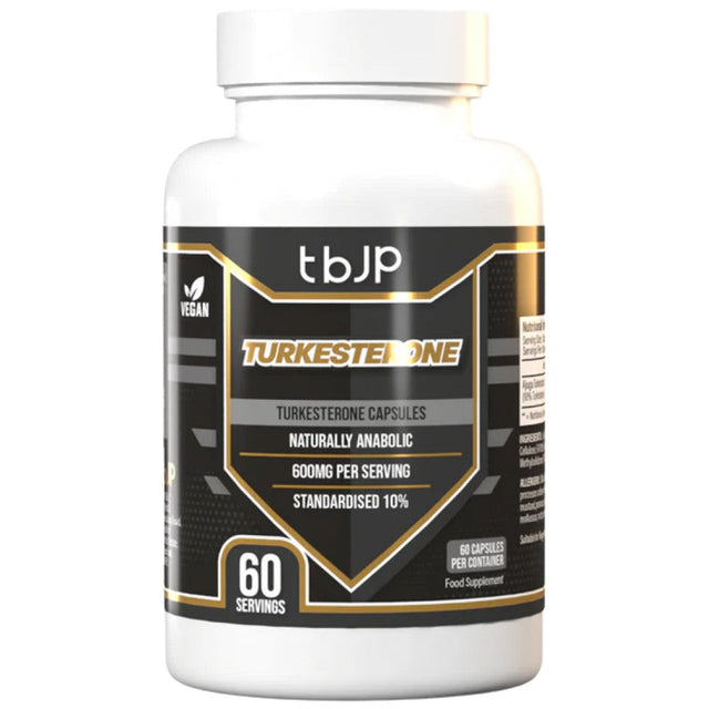 Turkesterone 600 mg - 60 капсули  Trained by JP - Nutra Best Bulgaria