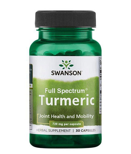 Turmeric 720 mg - 30 капсули  Swanson - Nutra Best Bulgaria