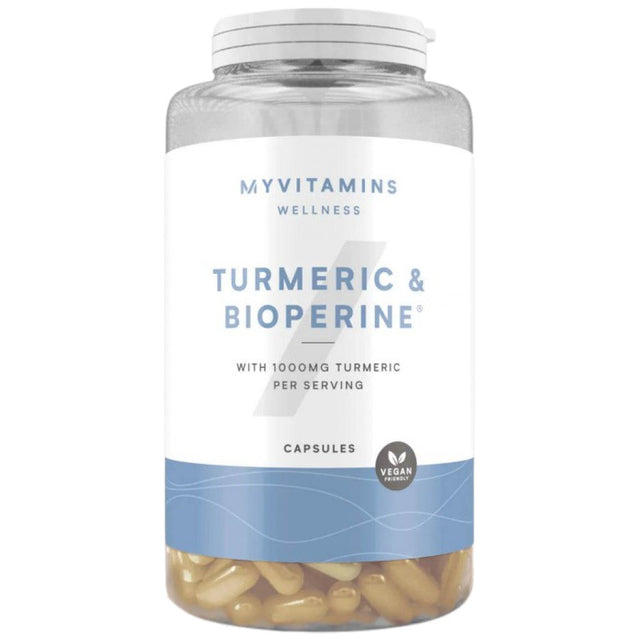 Turmeric & Bioperine - 60 капсули  MyProtein - Nutra Best Bulgaria