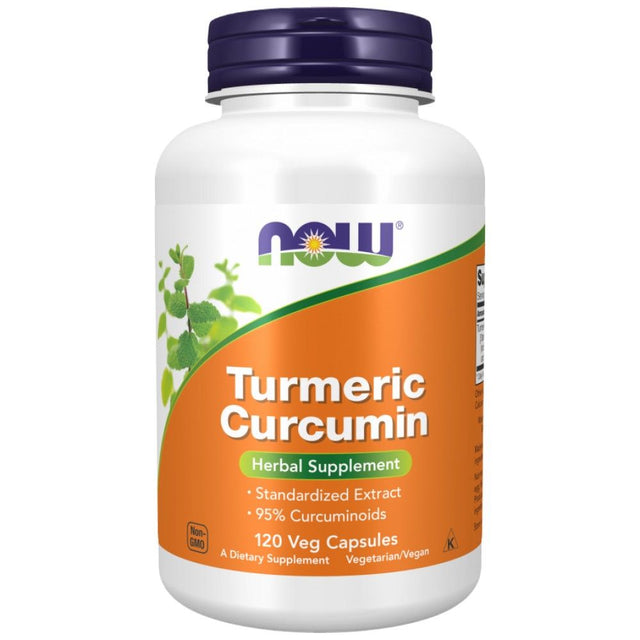 Turmeric Curcumin 665 mg - 120 капсули  NOW Foods - Nutra Best Bulgaria