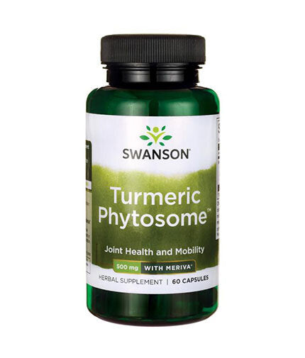 Turmeric Phytosome with Meriva 500 mg - 60 капсули  Swanson - Nutra Best Bulgaria