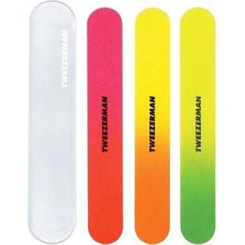 Tweezerman - Neon Nail Files (3 pieces) - Neon nail with case - Feel You