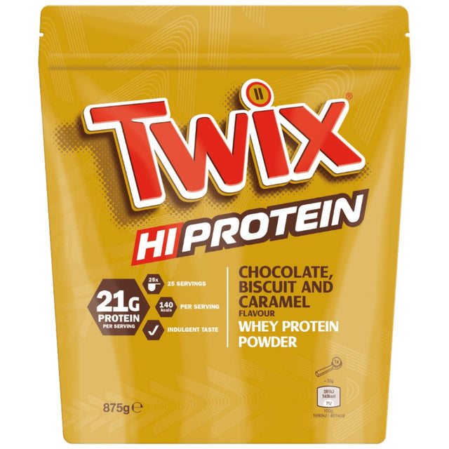 Twix HiProtein Whey - 875 грама  Snickers and Mars - Nutra Best Bulgaria