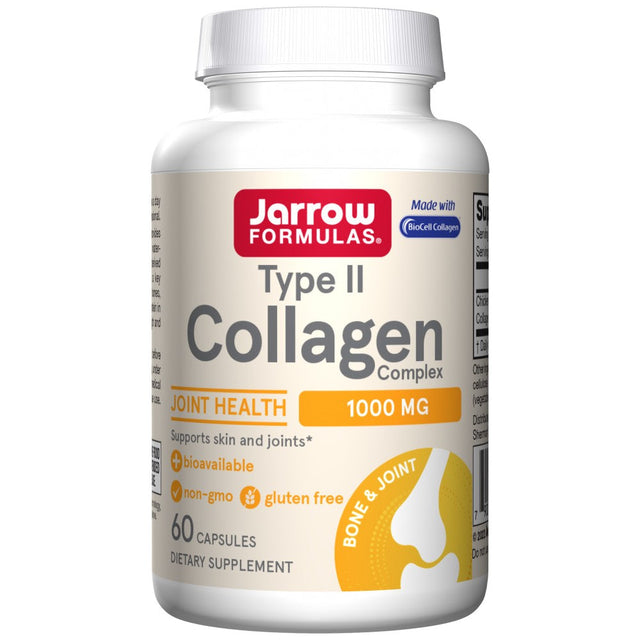 Type II Collagen Complex 500 mg - 60 капсули  Jarrow Formulas - Nutra Best Bulgaria
