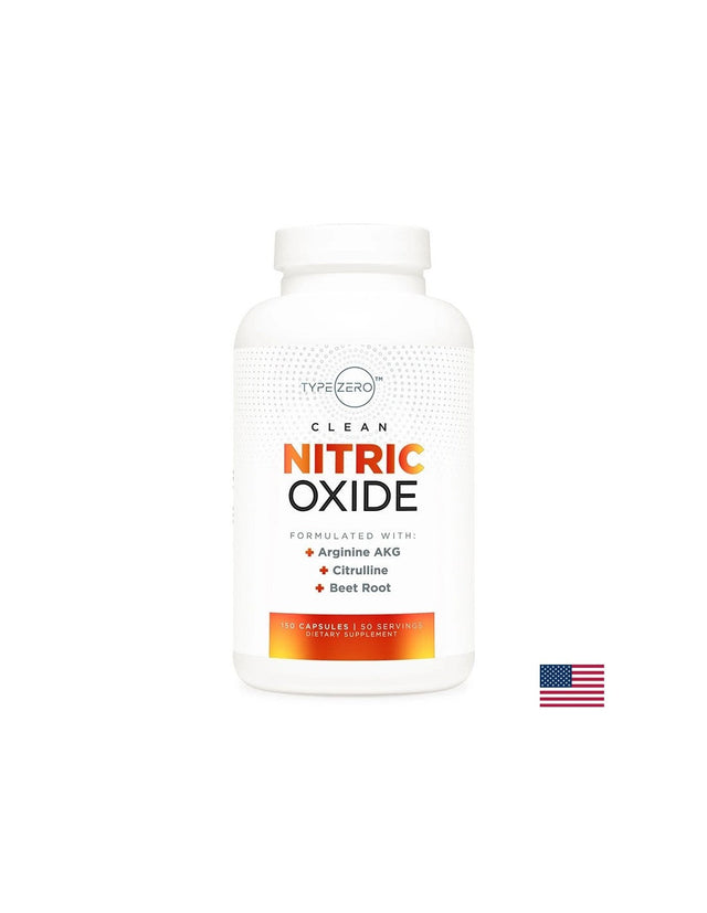 Енергия и издръжливост - Азотен оксид Type Zero, 150 капсули  Nutricost - Nutra Best Bulgaria