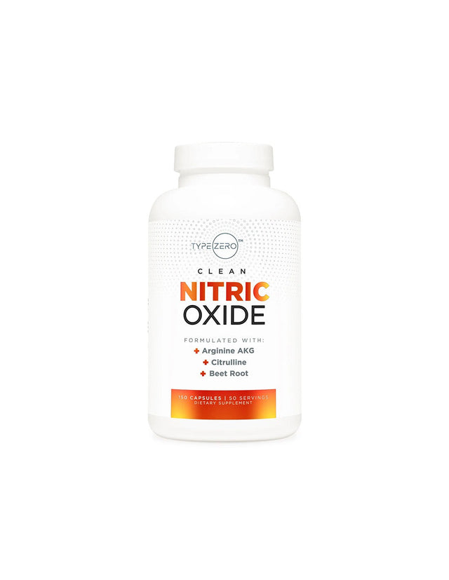 Енергия и издръжливост - Азотен оксид Type Zero, 150 капсули  Nutricost - Nutra Best Bulgaria