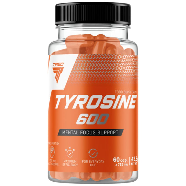 Tyrosine 600 - 60 капсули  Trec Nutrition - Nutra Best Bulgaria