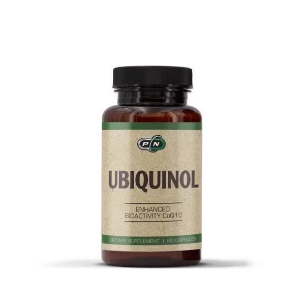 UBIQUINOL CoQ10 50 mg - 60 Capsuleses  Pure Nutrition - Nutra Best Bulgaria