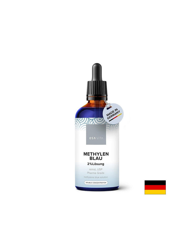 Метиленово синьо - USP/фармацевтичен клас, 2% разтвор, 100 ml  Osavita - Nutra Best Bulgaria