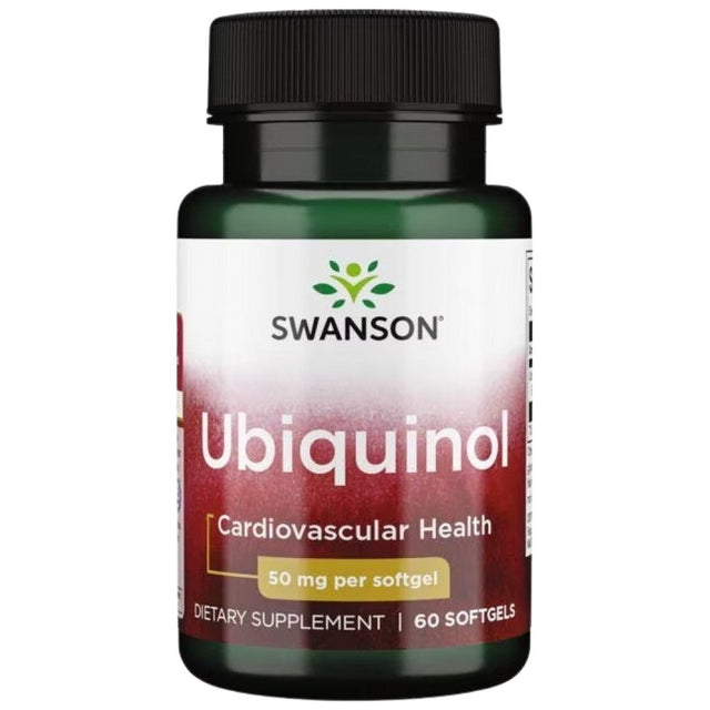 Ubiquinol 50 mg - 60 Гел капсули  Swanson - Nutra Best Bulgaria